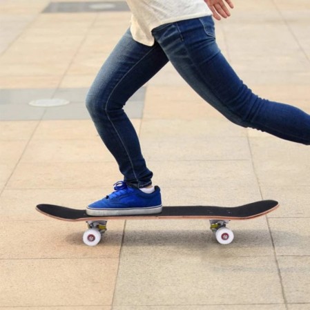 Professional Long Board Four Wheeled Maple Silent Skateboard For Kids Adult Beginner Teens