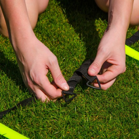 Custom Adjustable Agility Ladder for Football & Soccer Speed Training Equipment Factory Direct Wholesale